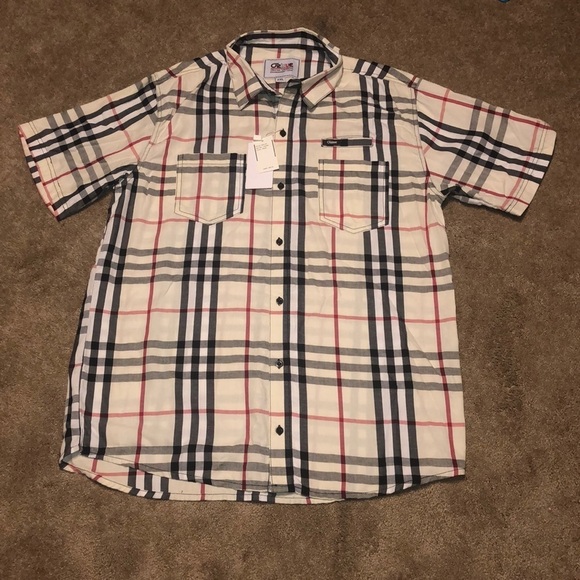 Orisue short sleeve button down - Picture 1 of 5